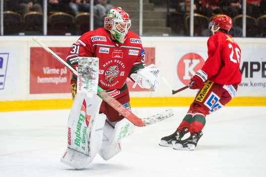 Modos målvakt Marcus Nygren