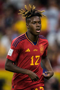 Nico Williams of Spain