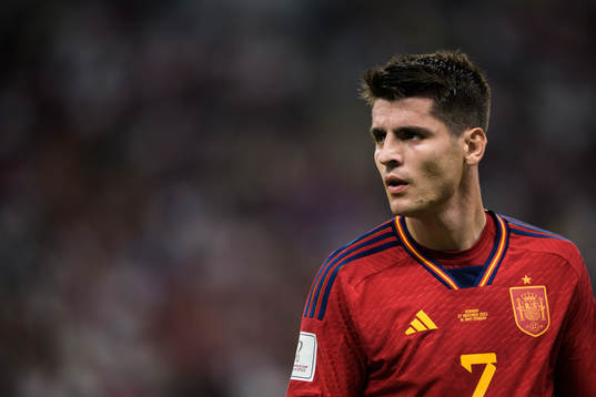 Alvaro Morata of Spain