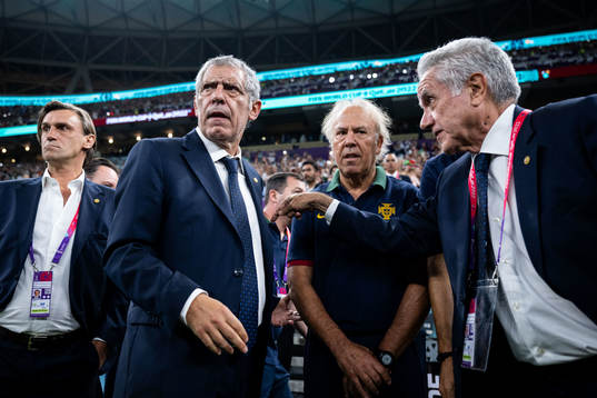 Head coach Fernando Santos of Portugal