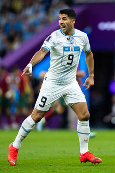 Luis Suarez of Uruguay