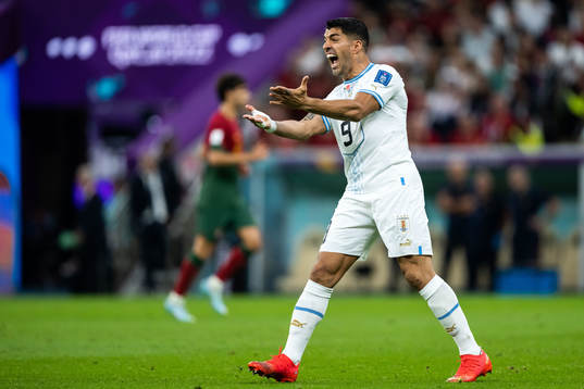 Luis Suarez of Uruguay