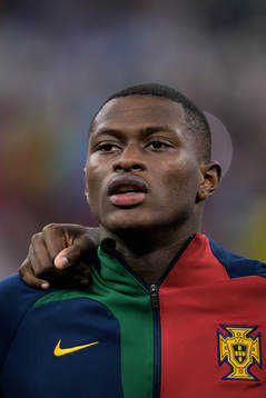 Nuno Mendes of Portugal