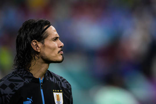 Edinson Cavani of Uruguay