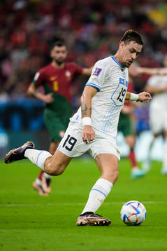 Sebastian Coates of Uruguay