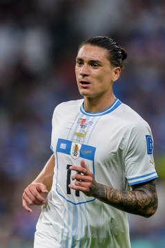 Darwin Nunez of Uruguay