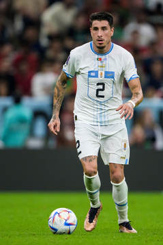 Jose Maria Gimenez of Uruguay