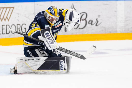 HV71s målvakt Jonas Gunnarsson
