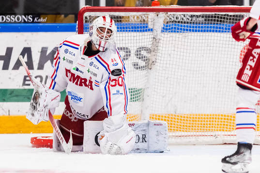 Timrås målvakt Jacob Johansson