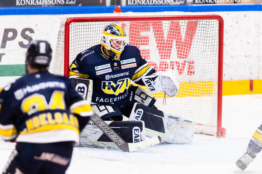 HV71s målvakt Jonas Gunnarsson