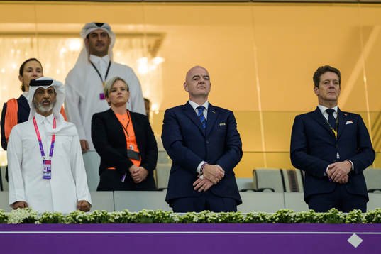 Gianni Infantino, president of FIFA