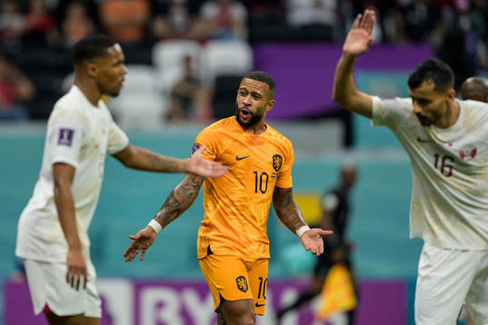 Memphis Depay of Netherlands