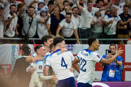 Phil Foden of England celebrates