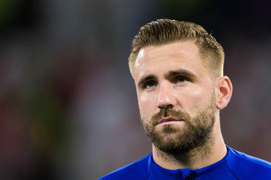 Luke Shaw of England