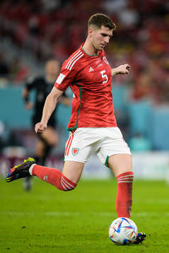 Chris Mepham of Wales