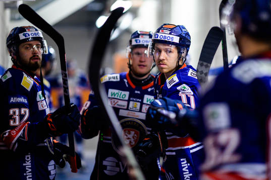 Växjös Kalle Kossila före värmningen