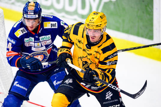 Växjös Keegan Lowe och Skellefteås Max Lindholm