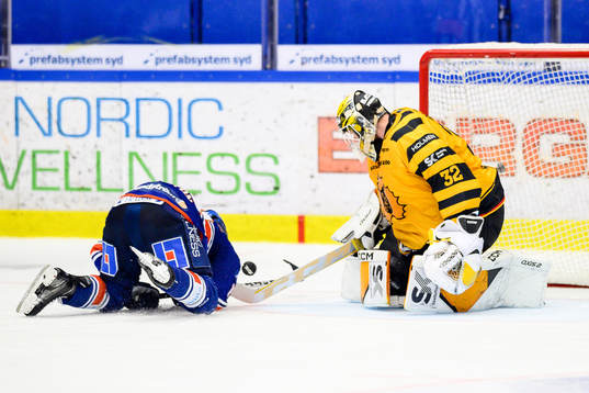 Växjös Dan Sexton faller