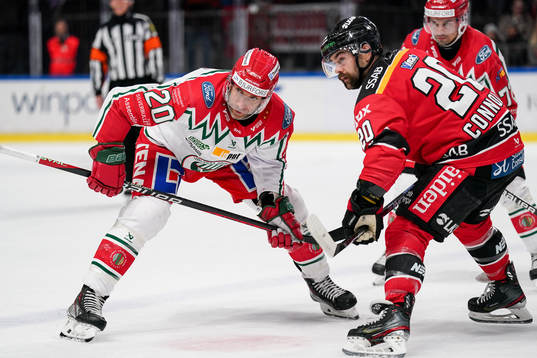 Frölundas Joel Lundqvist och Luleås Jack Connolly