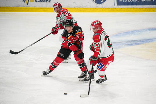 Luleås Julius Honka och Frölundas Jere Innala