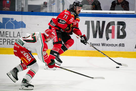 Frölundas Jacob Nilsson och Luleås Linus Fröberg