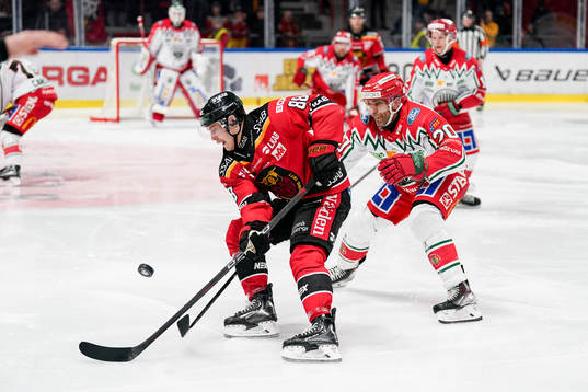 Luleås Joonas Rask och Frölundas Joel Lundqvist