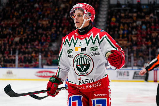 Frölundas Max Friberg jublar