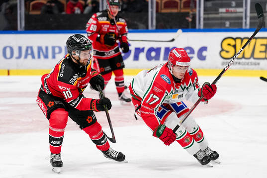 Luleås Einar Emanuelsson och Frölundas Isac Born
