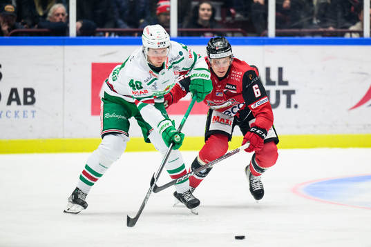 Rögles Oskar Stål-Lyrenäs och Malmö Redhawks Theodor