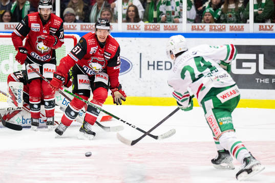 Rögles Marco Kasper gör det matchavgörande 2-3 målet