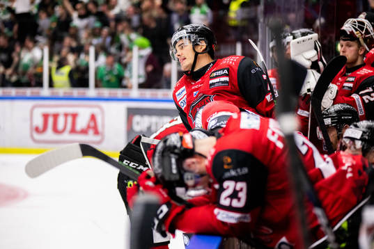 Malmö Redhawks Oliver Lauridsen deppar