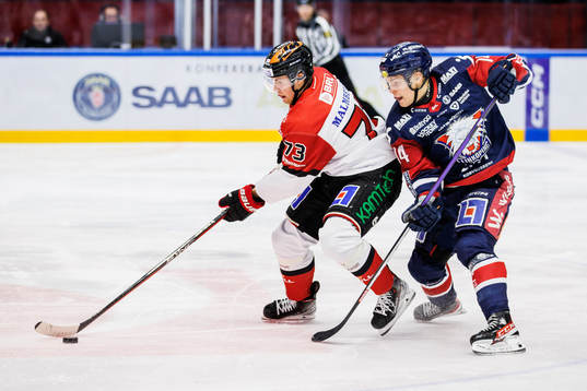 Örebros Oliver Eklind och Linköpings Arvid Costmar