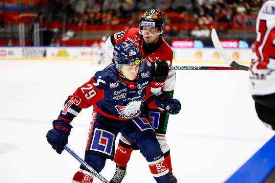 Linköpings Georg Weigelt och Örebros Elias Ekström
