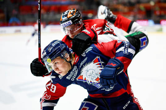 Linköpings Georg Weigelt och Örebros Elias Ekström