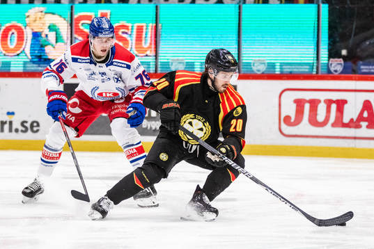 Oskarshamns Emil Lilleberg och Brynäs Oula Palve