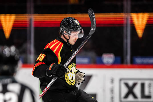 Brynäs Nick Olesen jublar