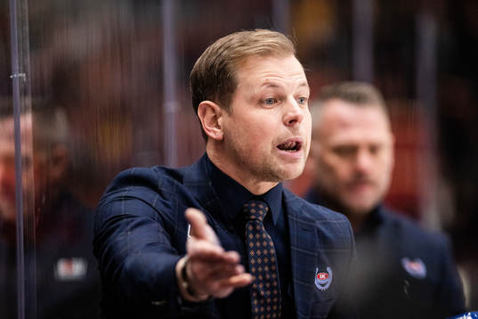 Oskarshamns tränare Martin Filander