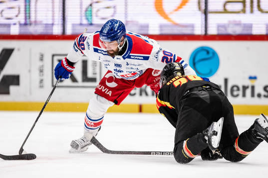 Oskarshamns Hynek Zohorna och Brynäs Johannes Kinnvall