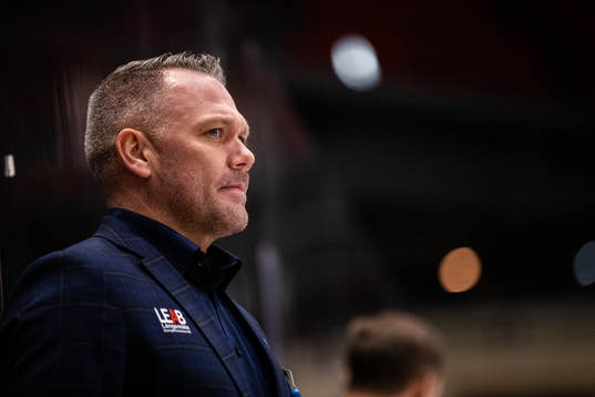 Oskarshamns assisterande tränare Mikael Holmqvist