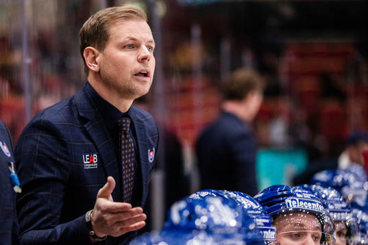 Oskarshamns tränare Martin Filander