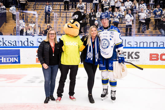 Leksands Carter Ashton utsedd till matchens lirare