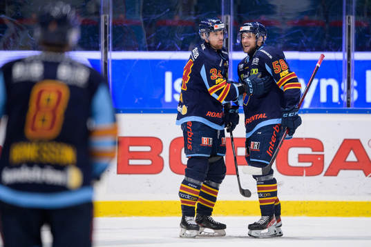 Djurgårdens Daniel Brodin jublar