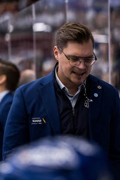 Leksands tränare Björn Hellkvist