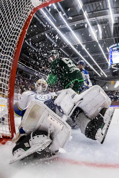 Leksands målvakt Mantas Armalis