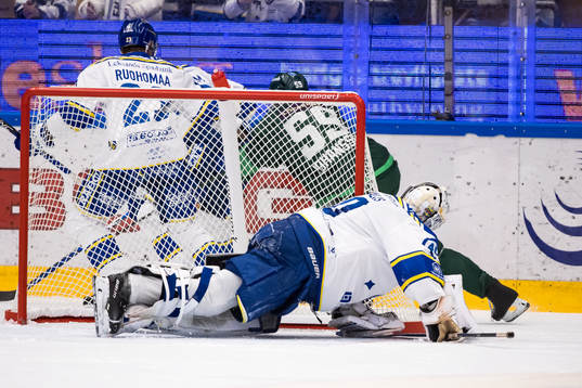 Leksands målvakt Mantas Armalis
