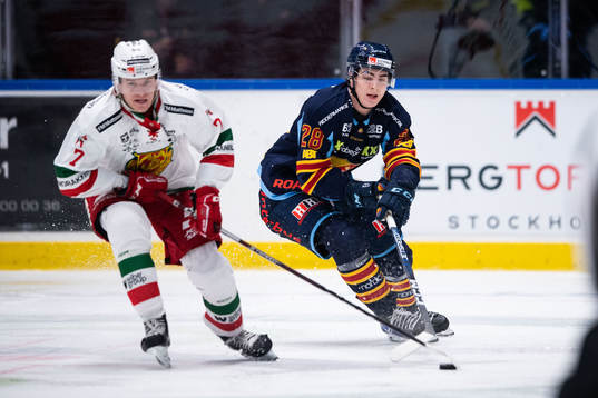 Moras Ludvig Markman och Djurgårdens Liam Öhgren
