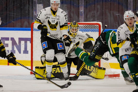 Västerås målvakt Ian Blomquist