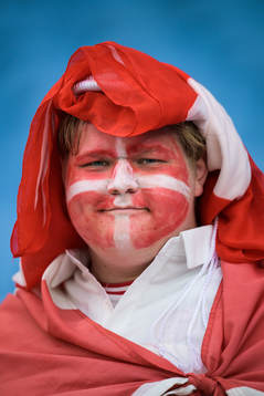 A Danish fan