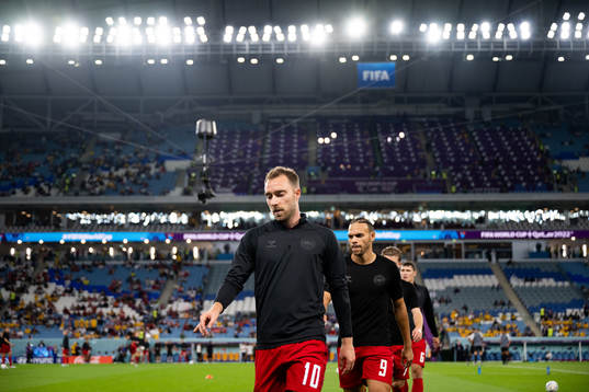 Christian Eriksen of Denmark