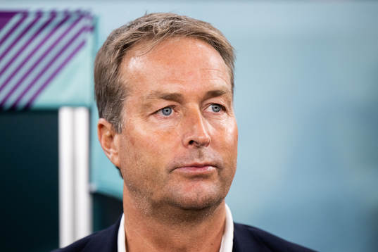 Head coach Kasper Hjulmand of Denmark